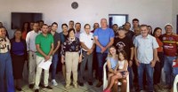 Presidente da Câmara de Vereadores de Divinópolis do Tocantins se reúnem com o Deputado Federal Ely Borges